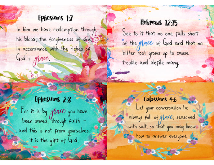 Grace Scripture Cards