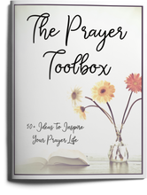 Load image into Gallery viewer, The Prayer Toolbox (printed booklet add-on)