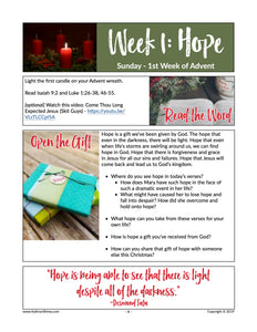 The Gift of Christmas (Advent Devotional)